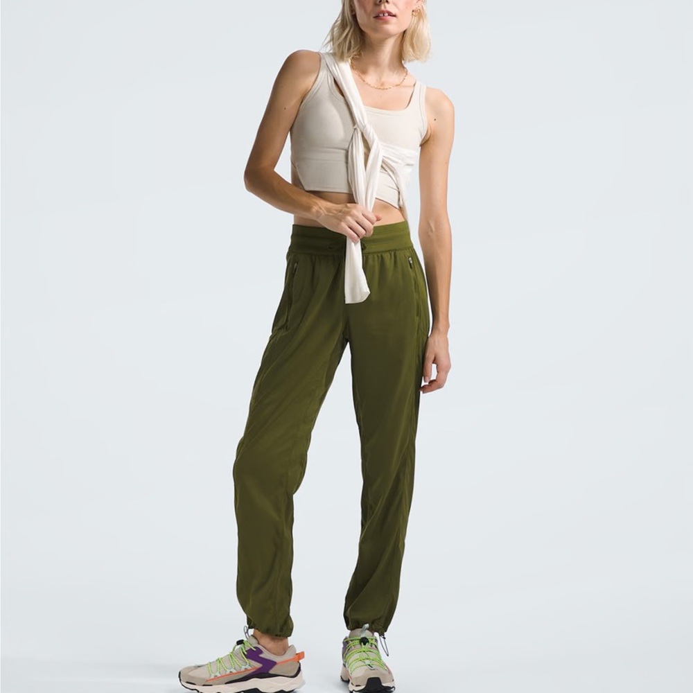 Olive Green Women's Jogger Pants
